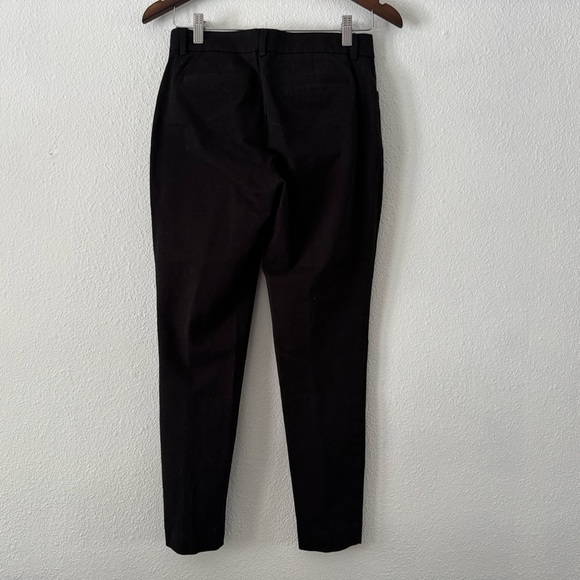 Black Straight Trouser Pants Professional Office Workwear Staple Size 3/4 Clasp - Picture 8 of 9